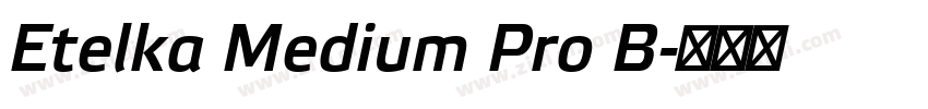 Etelka Medium Pro B字体转换 Etelka Medium Pro B字体转换